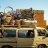 RALL 2004 de Ouagadougou - Chargement sur un minibus